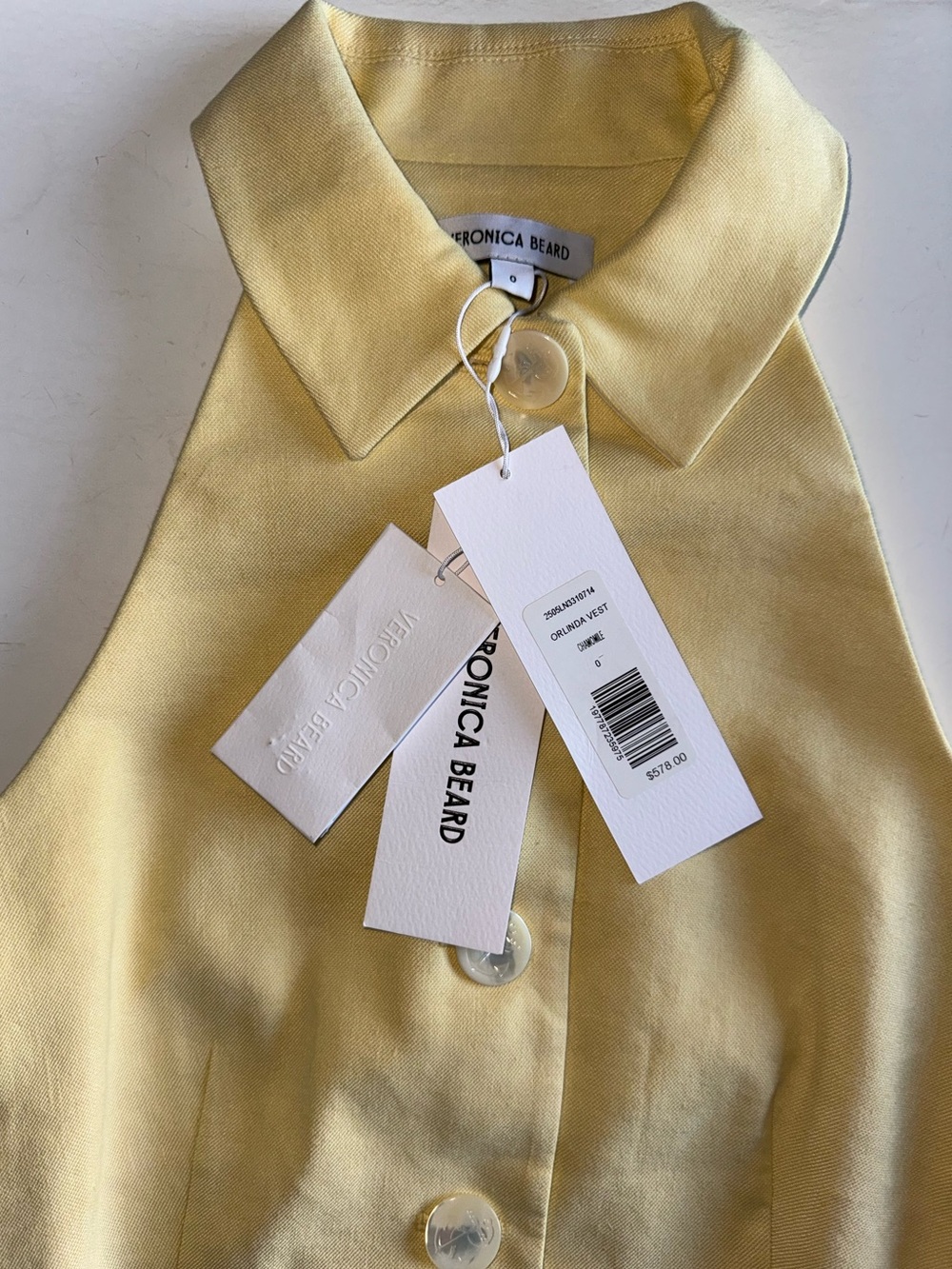 Veronica Beard Orlinda Halter Neck Vest - Picture 14 of 16
